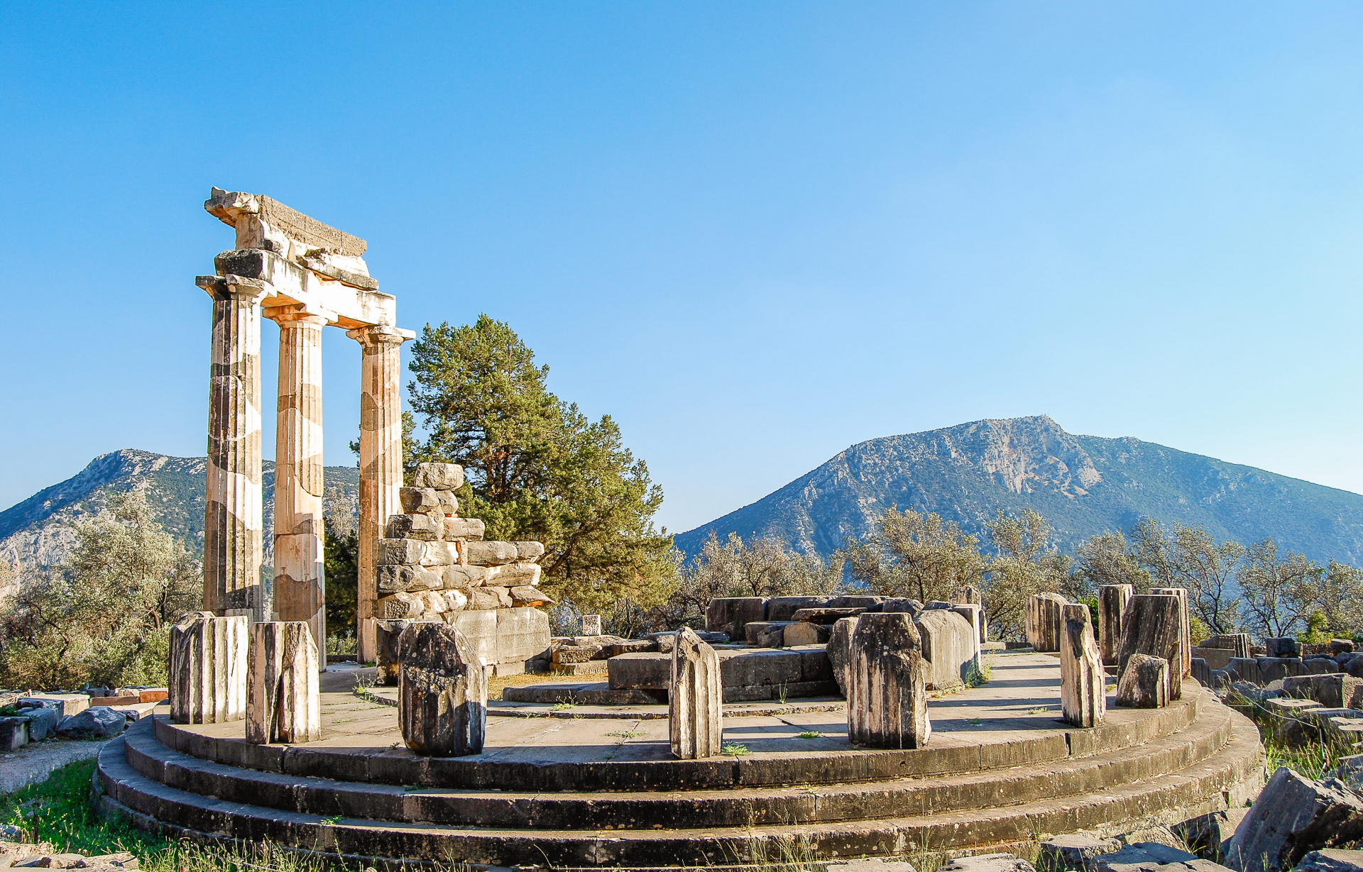 Site d'Apollon Delphes