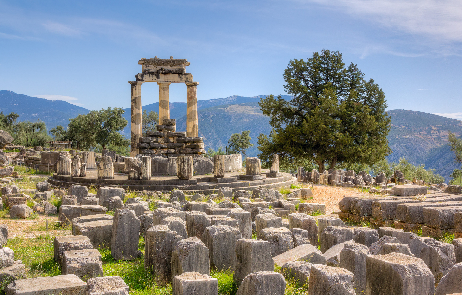 Temple d'Apollon Delphes
